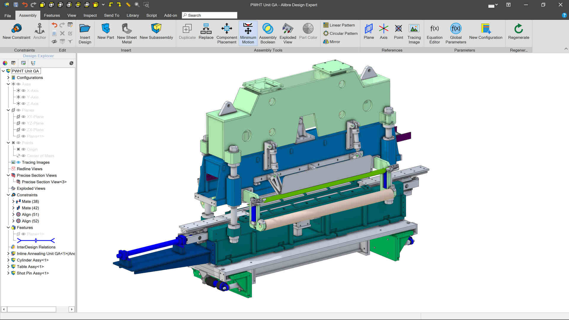 screenshot of Alibre Design